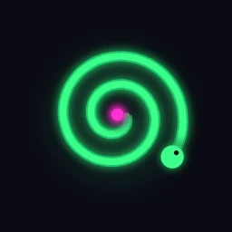 أيقونة Neon Snake